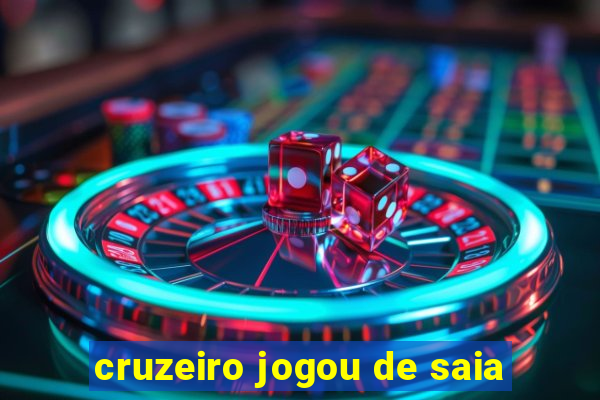 cruzeiro jogou de saia